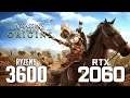 Assassin's Creed Origins on Ryzen 5 3600 + RTX 2060 1080p, 1440p benchmarks!