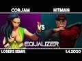 corjam (Laura) vs Hitman (M. Bison) | SFV Losers Semis Pt 1 | Equalizer #2
