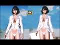 DOA 5 Tamaki Long Silver Coat mod 데드 오어 얼라이브 5 타마키 4K