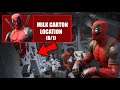 Find Deadpool's Milk Carton - LOCATION! Deadpool: Week 2 Challenges | Fortnite: Chapter 2 Season 2