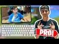 I Used A PRO PLAYER'S KEYBOARD In Fortnite! (Cloakzy)