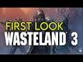 Let's play wasteland 3 game first look  |  Wasteland 3 tech heads team