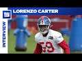 Lorenzo Carter on Comeback from Injury | New York Giants