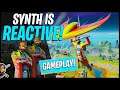 New SYNTH Skin is REACTIVE! Gameplay + Combos! Before You Buy (Fortnite Battle Royale)