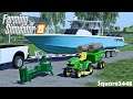 Renting Home Depot Log Splitter | Neighbor Buys NEW Boat! | Homeowner | FS19