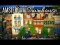 The Sims 4 Speed Build | AMSTERDAM TOWNHOUSE | NOCC