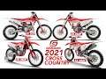2021 new GasGas CrossCountry range EX300 EX250F EX350F & EX450F studio & action photos