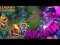 AKALI MONTAGE GAMEPLAY | WILD RIFT:LEAGU OF LEGENDS