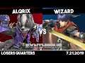 Alqrix (Ike) vs Wizard (Wolf) | Losers Quarters | Synthwave #4