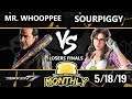 BnB 12 Tekken 7 - SourPiggy (Julia) Vs. Mr.Whooppee (Negan) - T7 Losers Finals