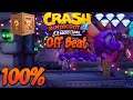 Crash Bandicoot 4 - Off Beat 100% WALKTHROUGH! ALL CRATES, Hidden Gem Location (All Gems!)