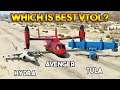 GTA 5 ONLINE : HYDRA VS AVENGER VS TULA (WHICH IS BEST VTOL PLANE?)