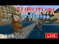 Minecraft เอาชีวิตรอด - ขยายหมู่บ้านแก้มใส (ต่อ) #3.5 Live Sv