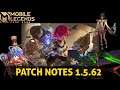 PATCH NOTES 1.5.62 NEW HERO BEATRIX ARGUS REVAMPED | HERO AND BATTLEFIELD ADJUSTMENTS MOBILE LEGENDS