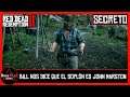 Red Dead Redemption 2 - Bill nos Dice que el Soplón es John Marston - Secreto