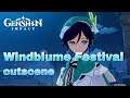 The tale of Freedom and Dreams | Windblume Festival Cutscene - Genshin Impact