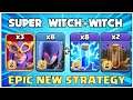 THIS SUPER WITCH ARMY IS UNSTOPPABLE! BEST TH12 Attack Strategy | Clash of Clans Topic