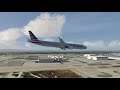 AMERICAN 777-300ER Emergency Landing Los Angeles [Landing Gear Failure]
