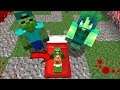 BABY ZOMBIE GETS ILL AND ALMOST DIES !! MARK FRIENDLY ZOMBIE HELPS ME SAVE HIM !! Minecraft Mods