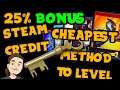Best Way to Level Up Cheap || 25% Free Steam Credit || Summer Sale Mysterious Cards 2021