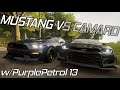 CAMARO VS MUSTANG | Forza Horizon 4 Online | w/ PurplePetrol 13