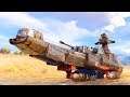 Crossout - Bringing This New GIANT LAND BOAT to an Unfair Fight in Crossout