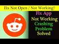 How to Fix Reddit App Not Working Issue in Android & Ios - Reddit Not Open Problem
