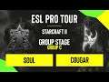 SC2 - souL vs Couguar - DreamHack SC2 Masters: Fall - Group C - EU