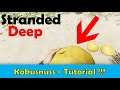 Stranded Deep [PS4] Tipps und Tricks #2 - Kokusnuss Tutorial - Kokusnüsse essen UND trinken !!!🌴 🦀 🦈