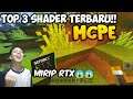 top 3 shader mcpe 1.17 android terbaru no lag kiriman viewer!!