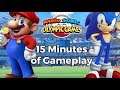 15 minutes of Mario & Sonic at the Olympic Games Tokyo 2020