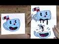 CUPHEAD AWESOME TRICKS WITH PAPER FOR FAMILY AND FUN