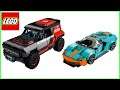 LEGO FORD GT + FORD BRONCO R SPEED CHAMPIONS !!
