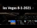 Microsoft simulator 2020 -Boeing 787 landing at Las Vegas night views