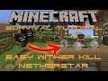 Minecraft Survival Tutorial - 🔥 Easy Wither Kill / Netherstar / Netherstern bekommen🔥 1.17