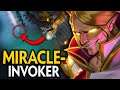 MIRACLE- INVOKER ROAD TO TOP 1 EUROPE | EPIC COMEBACK GAME | Dota 2 Invoker