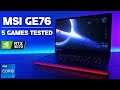 MSI GE66 - GE76 Raider | 5 Games Tested | RTX 3070 + I7 11800H