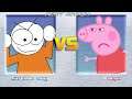 M.U.G.E.N. BATTLES | Cartoon Guy vs Peppa Pig