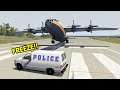 Naive police men think they are Robocop - beamng drive | Car Pal