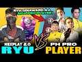 NXP 2.0 RYU GINAWANG A.I MGA PRO PLAYER! ~ NXP RYU vs. ONIC PH & AURA PH ~ Mobile Legends