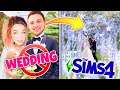 Our wedding got CANCELLED so we did it in The Sims 4 instead... 👰🤵