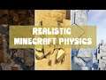 PHYSICS MOD + RTX! SUPER REALISTIC MINECRAFT