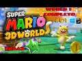 SUPER MARIO 3D WORLDS - PC BARATO - DETONADO #01| WORLD 1 - COMPLETO (CEMU)