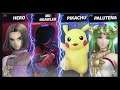 Super Smash Bros Ultimate Amiibo Fights – Min Min & Co #370 Team H vs Team P