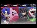 Super Smash Bros Ultimate Amiibo Fights – Request #15718 Sonic & Kirby vs Joker & Piranha Plant