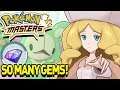TONS OF GEMS! Pulling for REUNICLUS in Pokemon Masters!