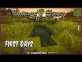 Vintage Story  ep1 The First Days  - Crafting | Survival | Base Building