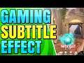 How to Make a Bouncing Text Effect in Adobe Premiere Pro (Gaming Subtitle Effect)