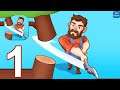 Idle Lumber - Gameplay Walkthrough Part 1 All Levels (iOS, Android)
