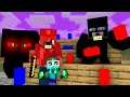 Monster School : Can Knockdown - Funny Minecraft Animation